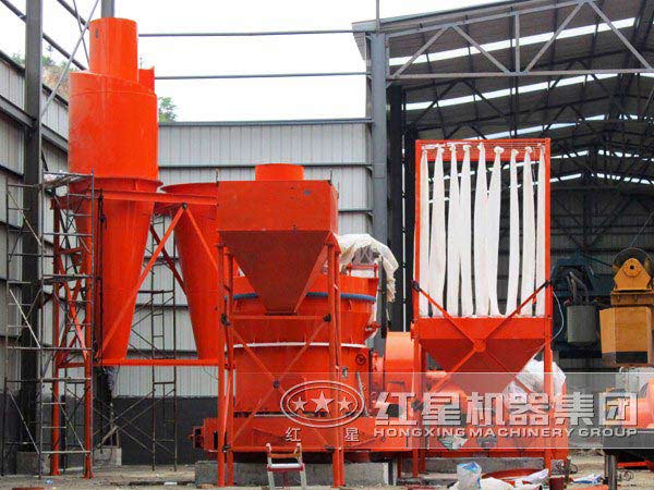 石灰石制粉、破碎都需要那些設(shè)備