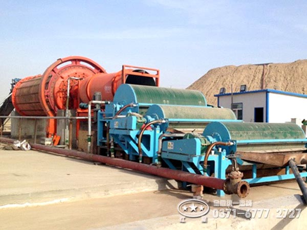 磁選生產(chǎn)線——磁選法、磁選設(shè)備、磁選工藝流程