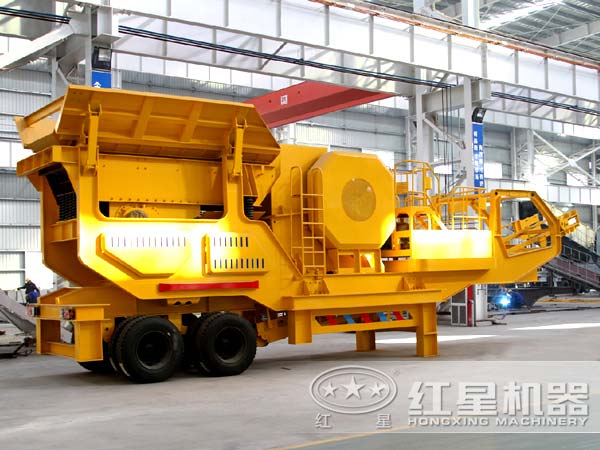 新型輪胎式移動破碎站市場售價多少錢一臺？