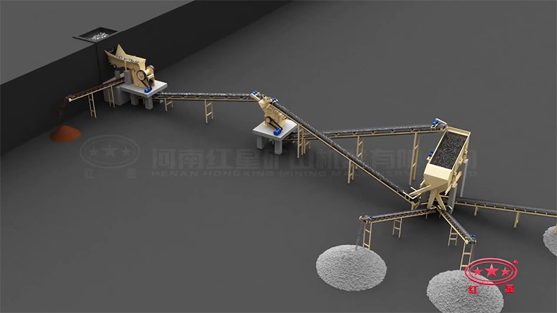 100t/h玄武巖制砂生產規(guī)劃圖