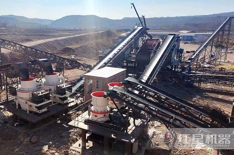 日產(chǎn)二萬噸石子生產(chǎn)線需要多少錢？附現(xiàn)場圖片