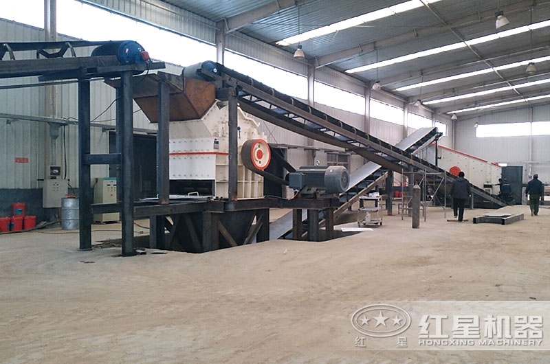 時產(chǎn)50噸石灰石機制砂生產(chǎn)線