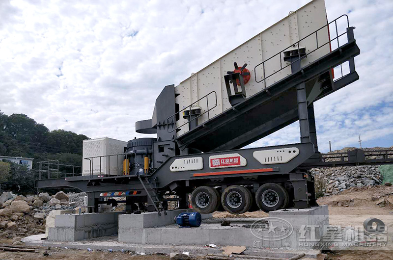 處理隧道廢料的移動破碎機設(shè)備價格