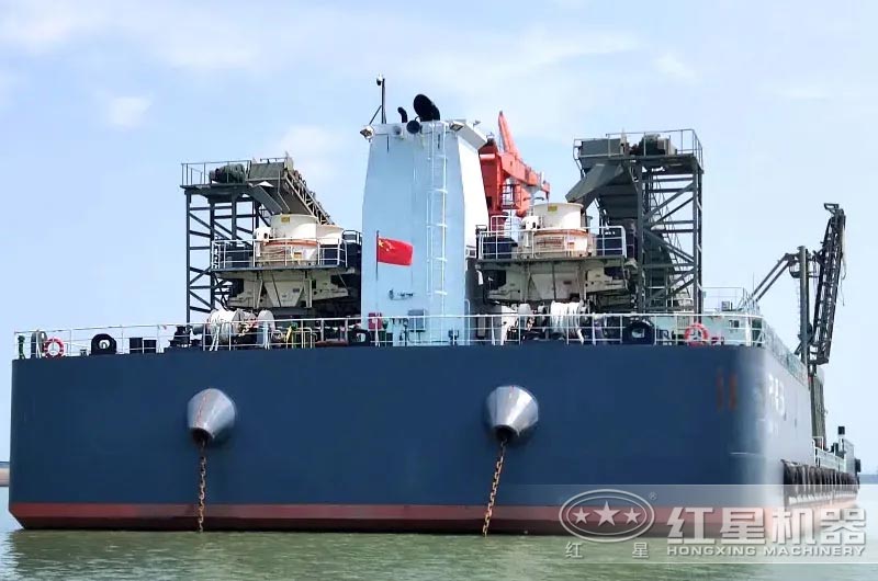 水上砂石生產(chǎn)工藝流程圖及視頻_船運機(jī)制砂需要什么手續(xù)？
