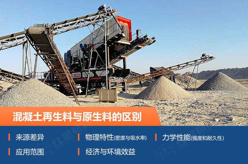 混凝土再生料與原生料的區(qū)別