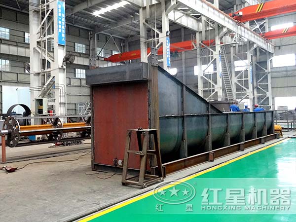 砂石洗選機(jī)生產(chǎn)車(chē)間