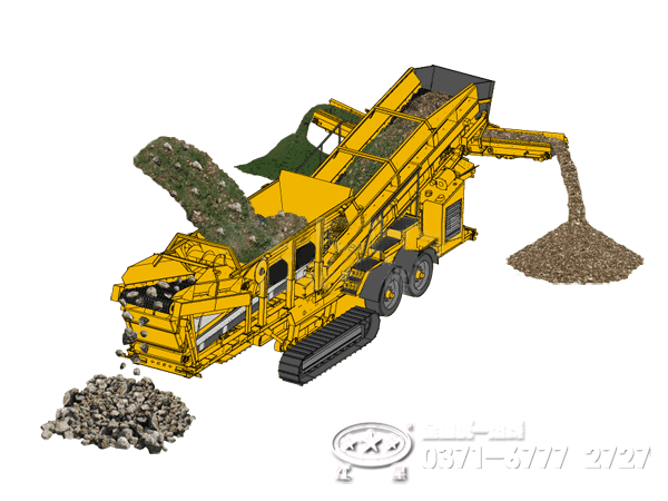 車(chē)載石料破碎機(jī)破碎工藝