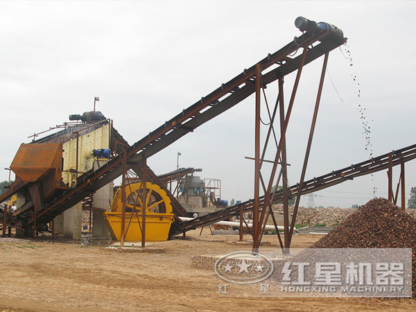 輪斗式洗砂機(jī)一小時(shí)可清洗160噸石粉嗎？大概會(huì)用多少水