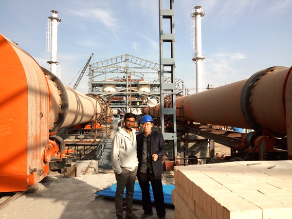 新型干法水泥生產(chǎn)線（內含具體工藝流程簡圖）