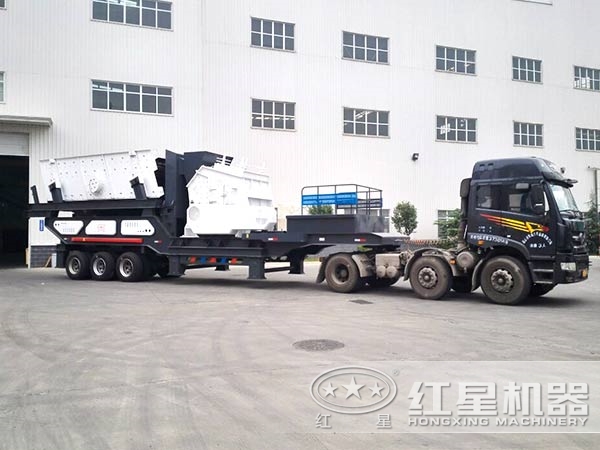 時產400噸流動汽車載式碾石機多少錢一臺？