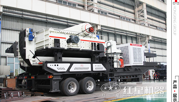 這部輪胎式移動青石破碎站作業(yè)零污染，價格還不貴，別猶豫啦！