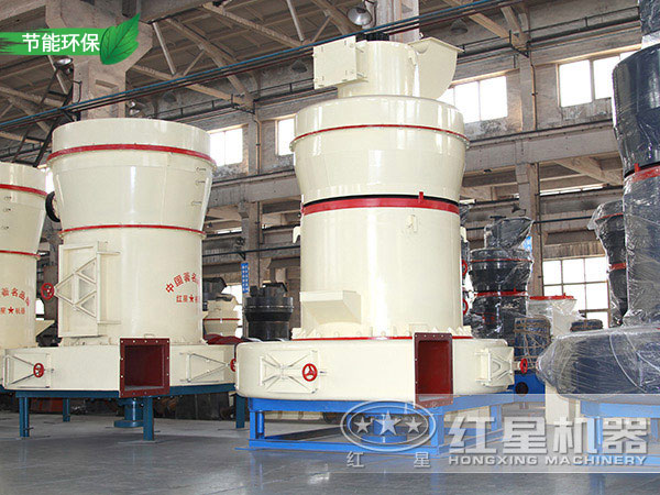 制備雙飛粉使用雷蒙磨，高產(chǎn)又環(huán)保且成品粒度還好