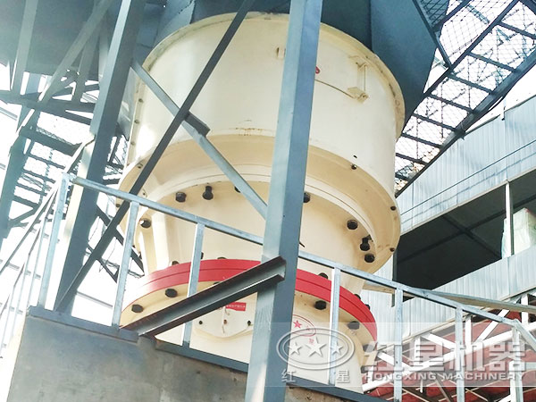 與圓錐破相較，再高硬度的石料也完敗