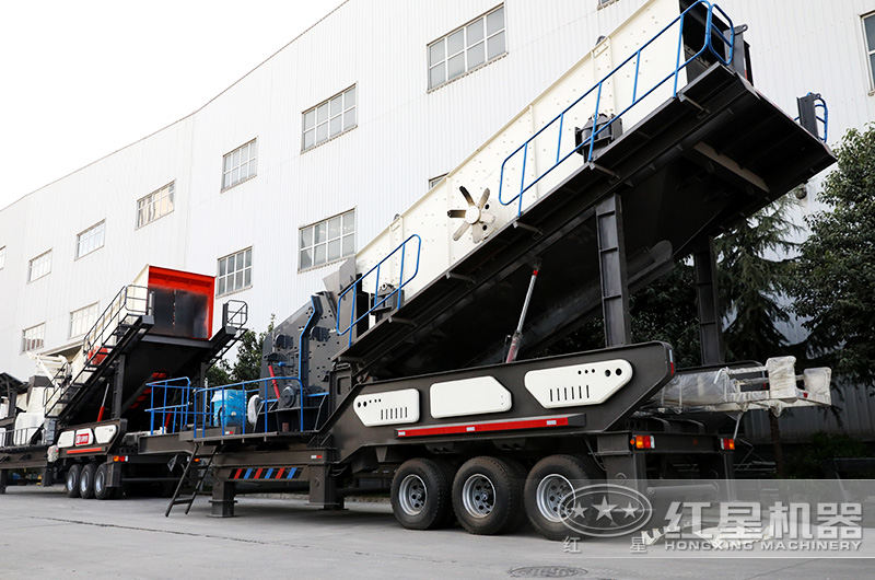 輪胎移動破碎機(jī)