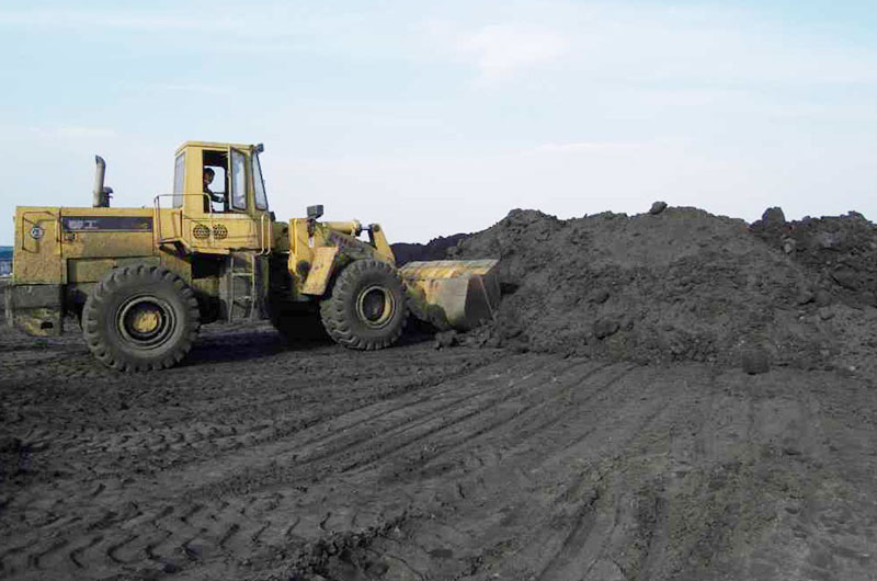 濕煤泥怎么破碎？選用這款800型立式破碎機還不錯