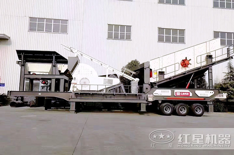 一次成型三合一移動錘式破碎機(jī)