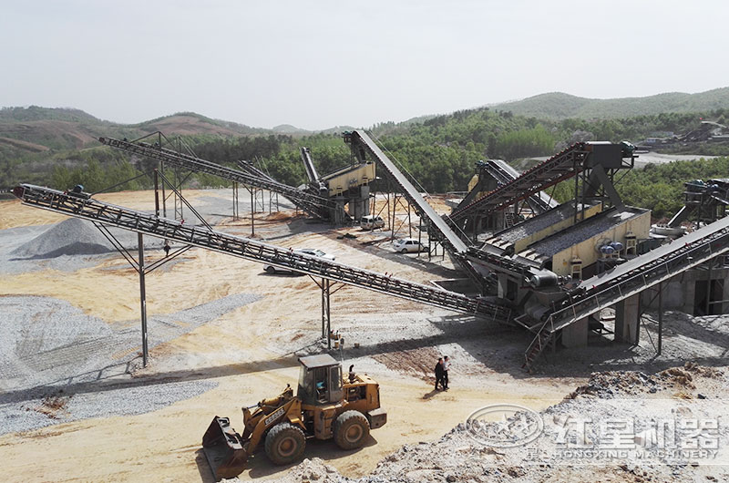 日產(chǎn)兩萬噸的玄武巖石子破碎機(jī)有哪些，全套價格是多少？