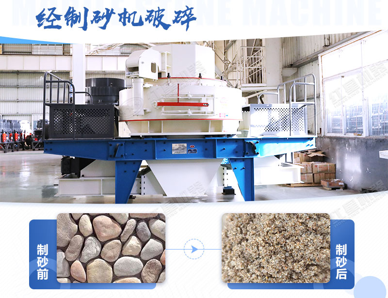 制砂機的沙子質(zhì)量如何？能否用于混凝土路面？