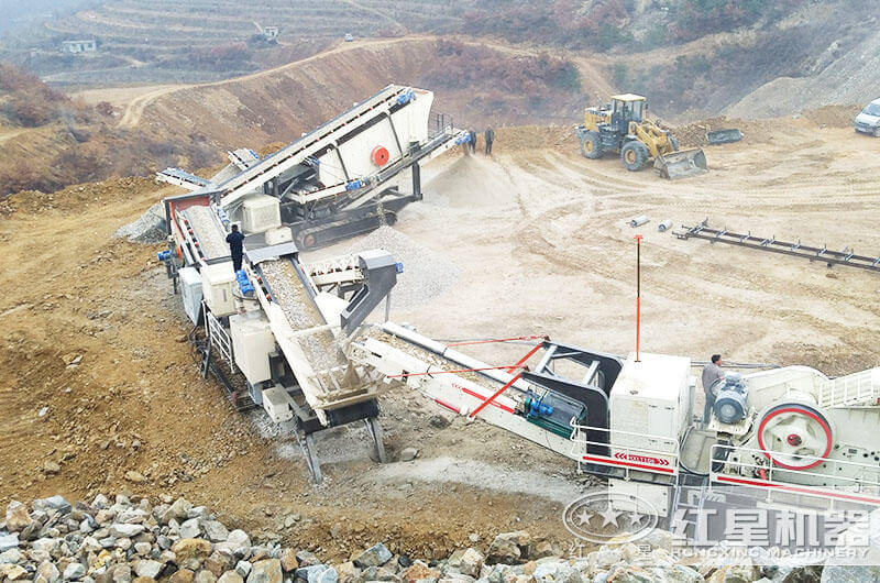 移動(dòng)履帶一體式石子破碎機(jī)類(lèi)別、價(jià)格及現(xiàn)場(chǎng)圖片