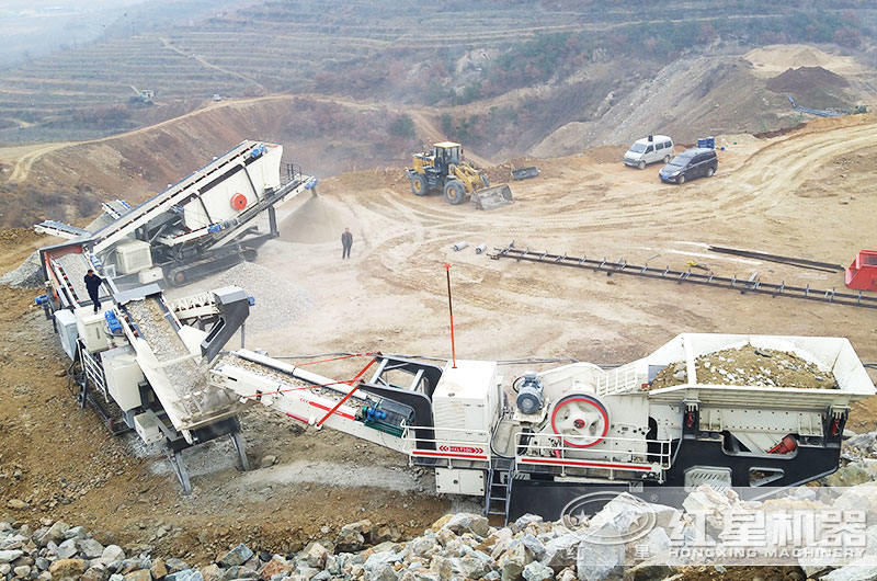 移動(dòng)磕石一體機(jī)器價(jià)格是多少，哪里有賣？