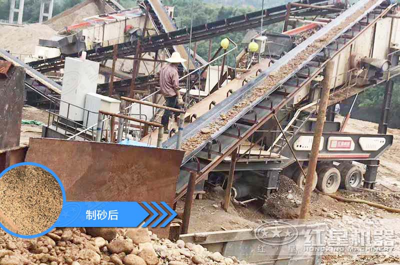 石頭制砂機制出的沙能用嗎？一臺設備多少錢（內(nèi)附生產(chǎn)現(xiàn)場視頻）
