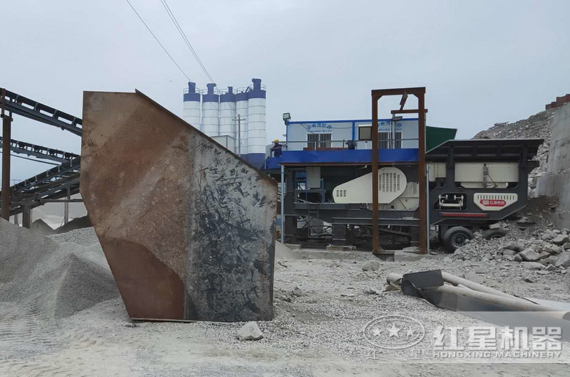 移動(dòng)石子破碎一體機(jī)處理建筑垃圾后可以用來(lái)作為路基回填嗎？