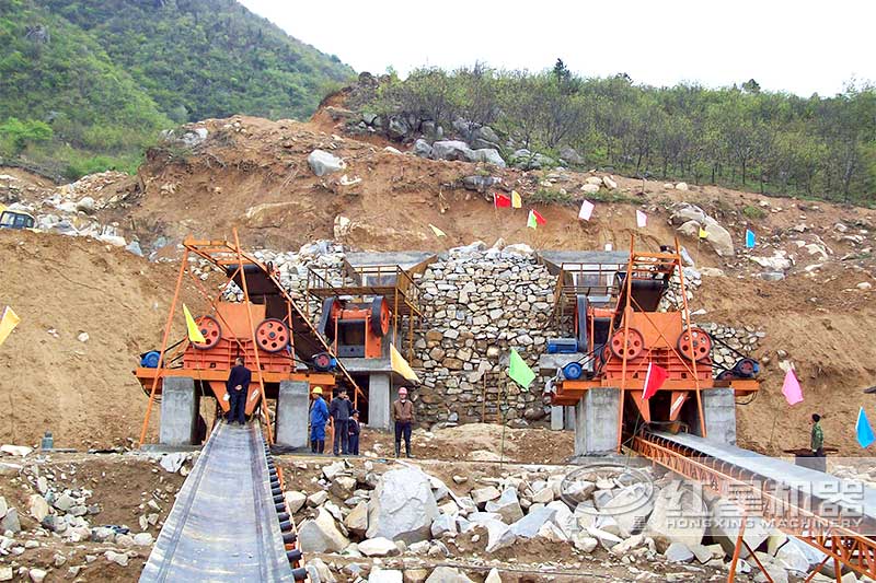 廢棄混凝土再生石子線多少錢一套？鋪路石子一立方價格多少？