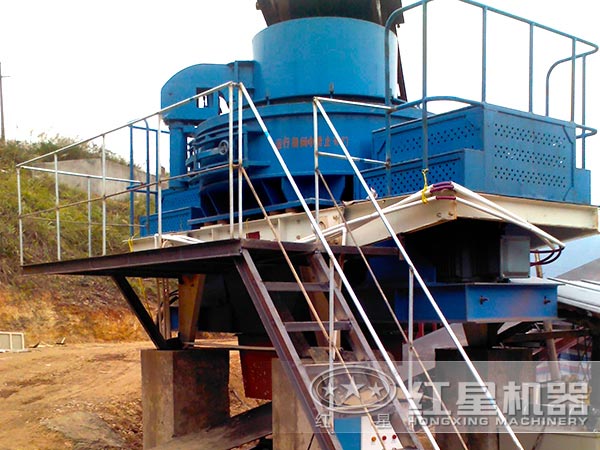 制砂機(jī)生產(chǎn)現(xiàn)場